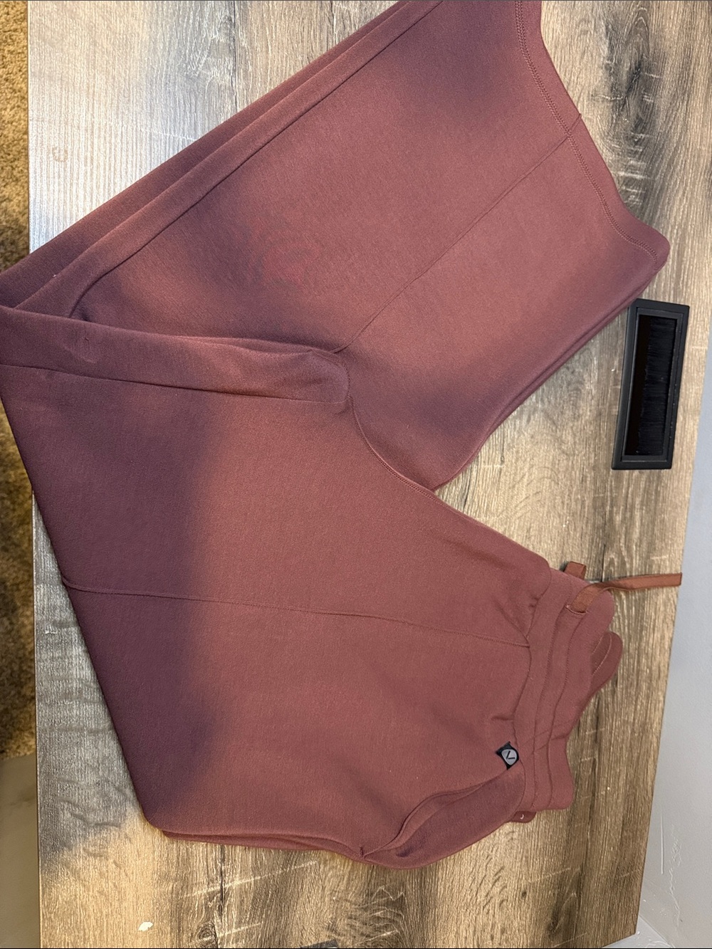 LANE Bryant LIVI  Brown wide leg High-Waist Sweatpants